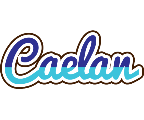 Caelan raining logo