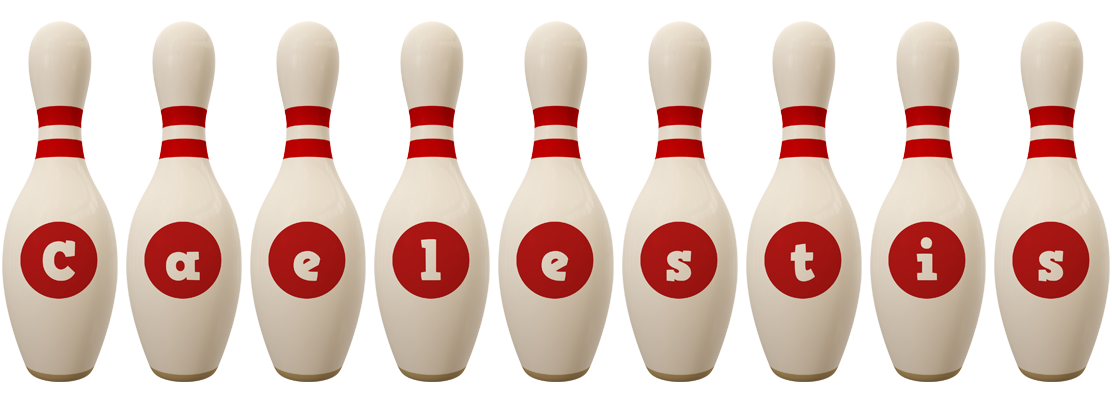 Caelestis bowling-pin logo
