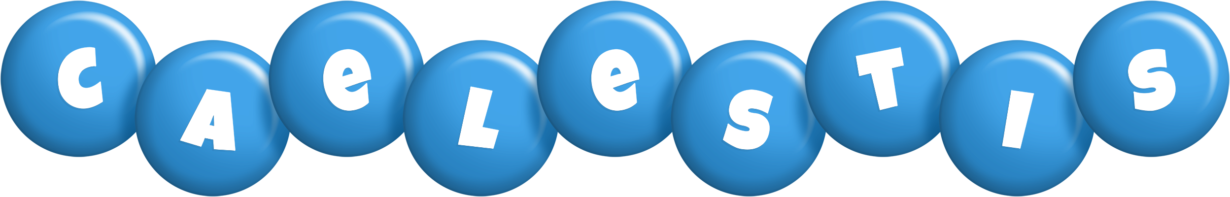 Caelestis candy-blue logo