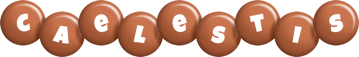 Caelestis candy-brown logo