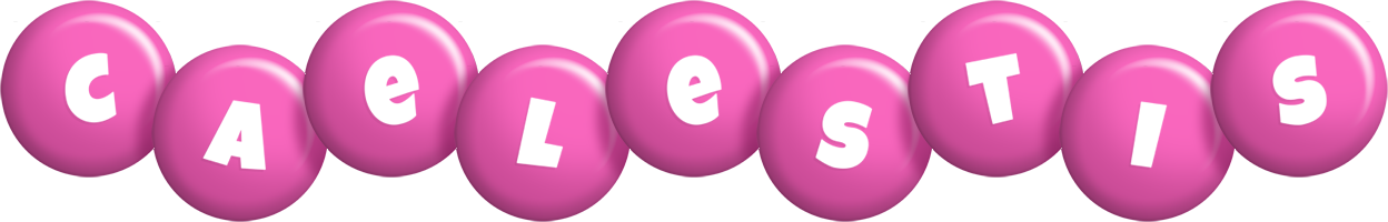 Caelestis candy-pink logo