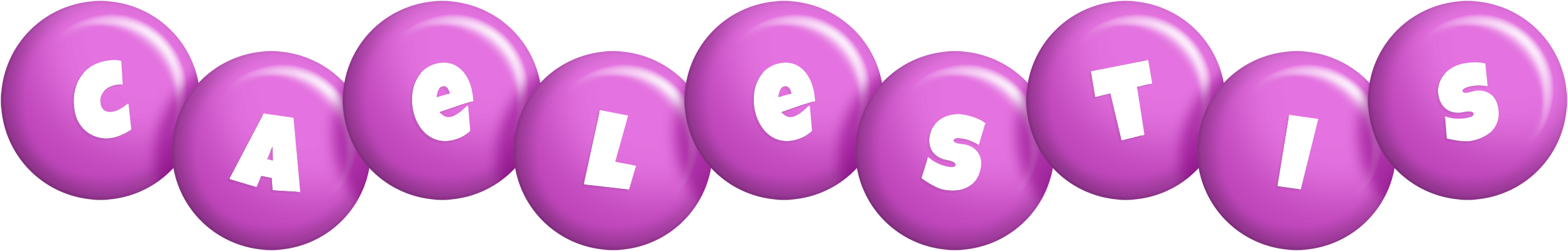 Caelestis candy-purple logo