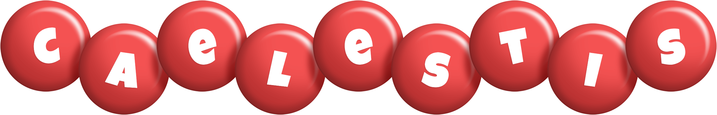 Caelestis candy-red logo