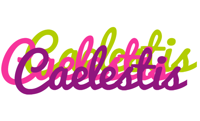 Caelestis flowers logo
