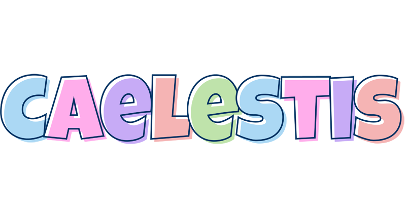 Caelestis pastel logo