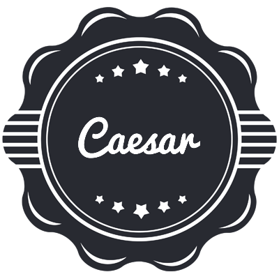 Caesar badge logo