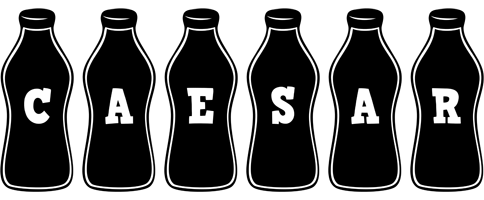 Caesar bottle logo