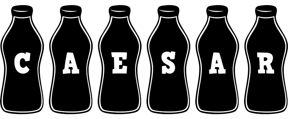 Caesar bottle logo
