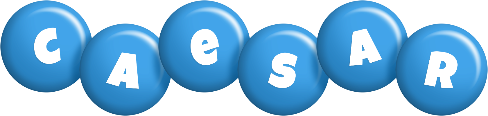 Caesar candy-blue logo