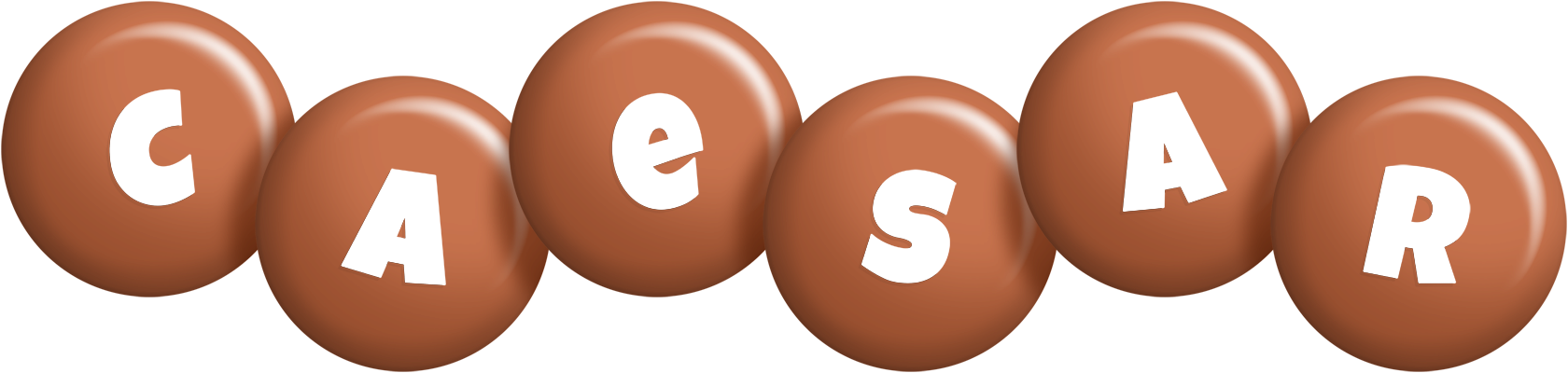 Caesar candy-brown logo