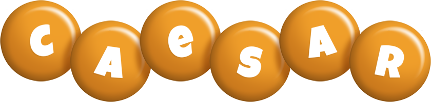 Caesar candy-orange logo