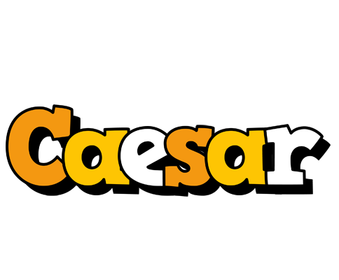 Caesar cartoon logo