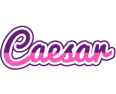 Caesar cheerful logo