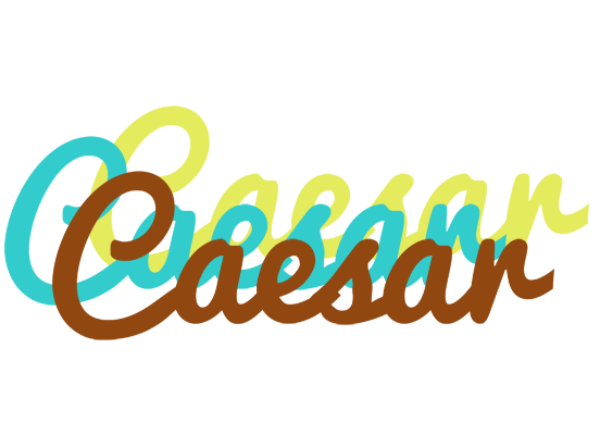 Caesar cupcake logo