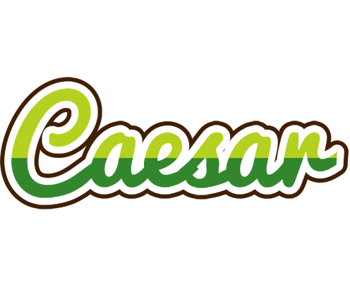 Caesar golfing logo