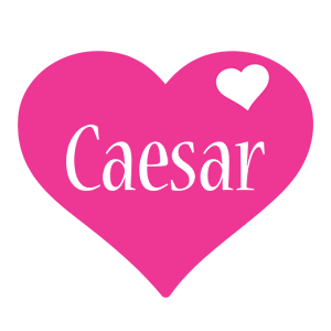 Caesar love-heart logo