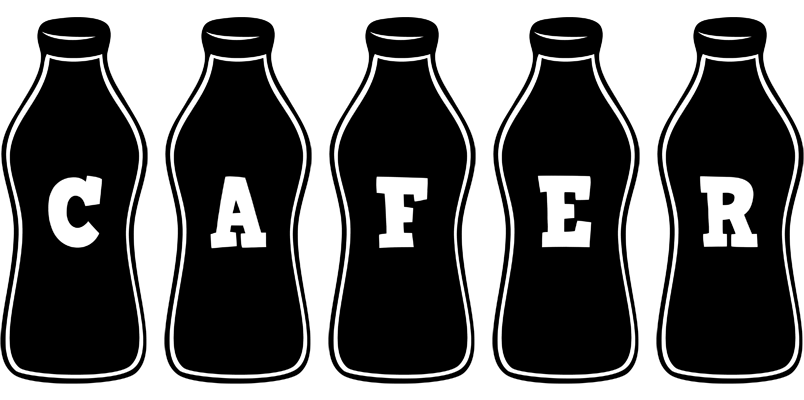 Cafer bottle logo