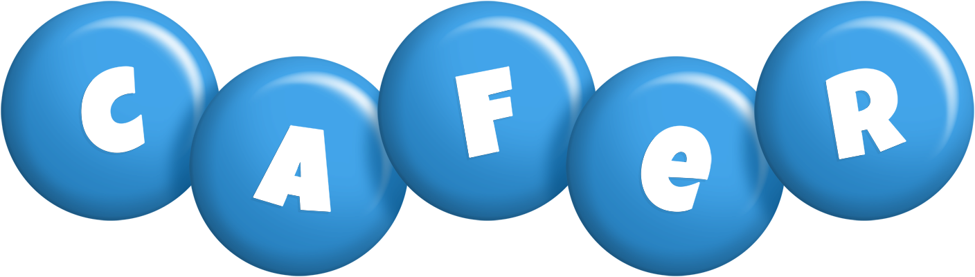 Cafer candy-blue logo