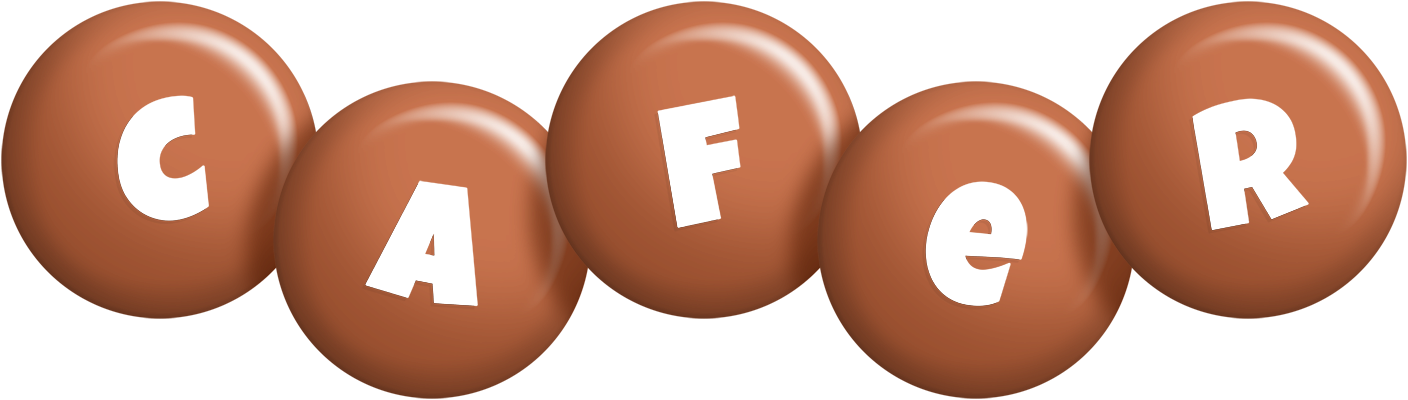 Cafer candy-brown logo