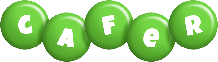 Cafer candy-green logo