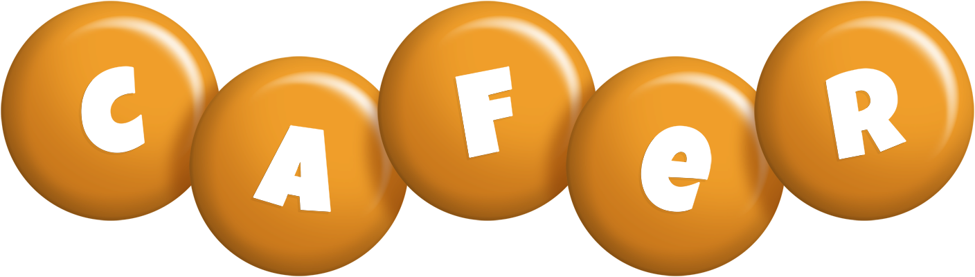 Cafer candy-orange logo