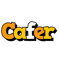 Cafer cartoon logo