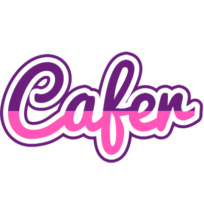 Cafer cheerful logo