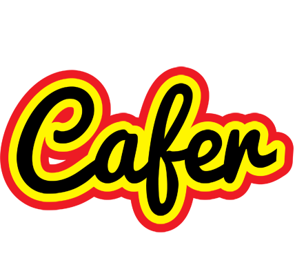 Cafer flaming logo
