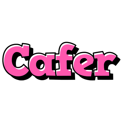 Cafer girlish logo