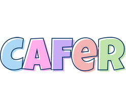 Cafer pastel logo