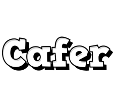 Cafer snowing logo