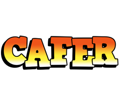 Cafer sunset logo