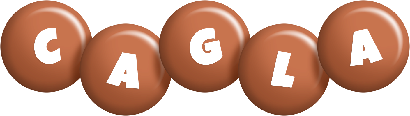 Cagla candy-brown logo