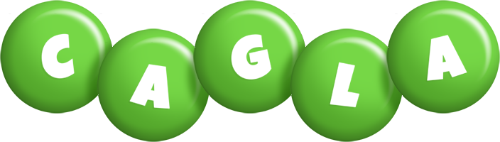 Cagla candy-green logo