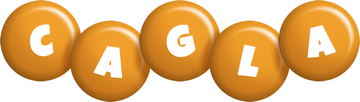 Cagla candy-orange logo