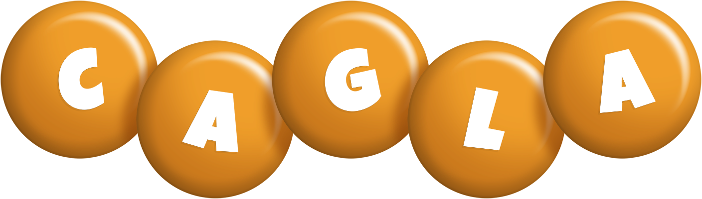 Cagla candy-orange logo