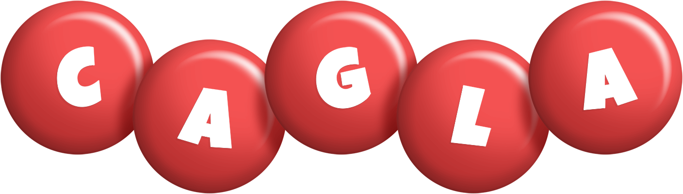 Cagla candy-red logo