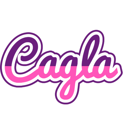 Cagla cheerful logo