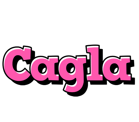 Cagla girlish logo
