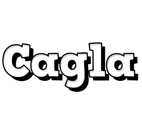 Cagla snowing logo