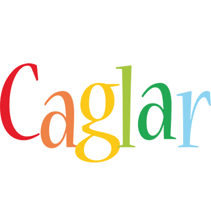 Caglar birthday logo