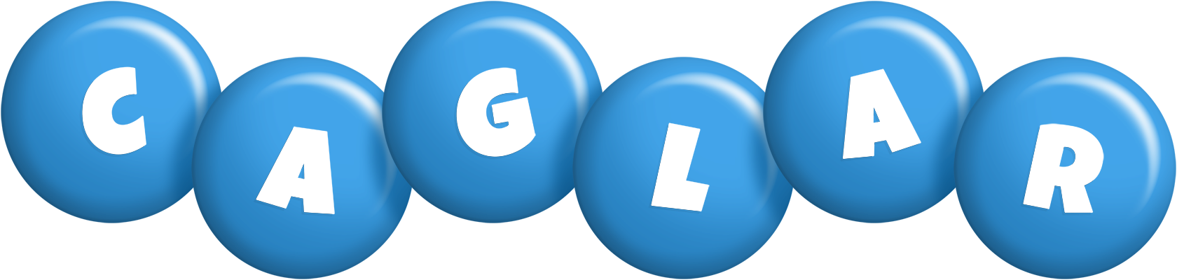 Caglar candy-blue logo