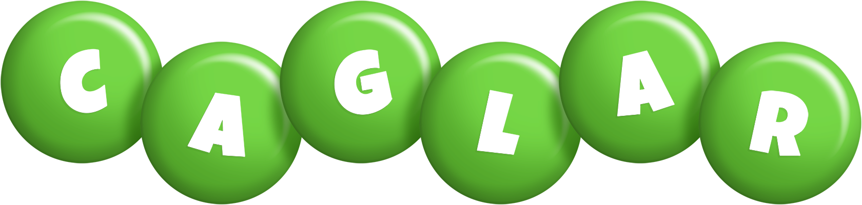 Caglar candy-green logo