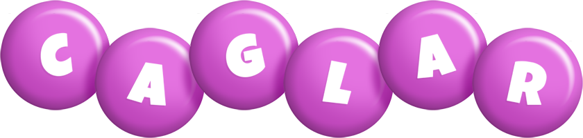 Caglar candy-purple logo