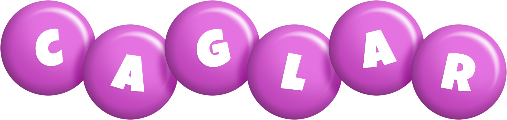 Caglar candy-purple logo