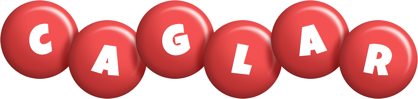 Caglar candy-red logo