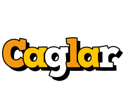 Caglar cartoon logo