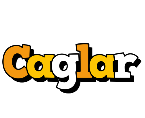 Caglar cartoon logo