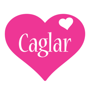 Caglar love-heart logo