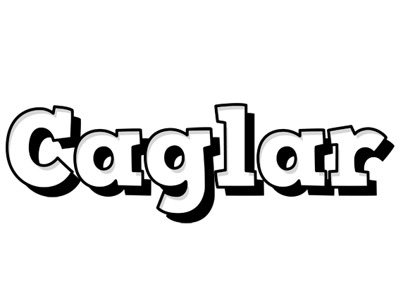 Caglar snowing logo